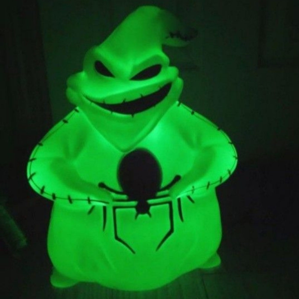 Disney Oogie Boogie Light-Up Blow Mold 14" inches Brand New